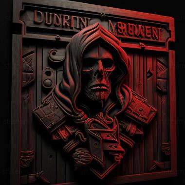 3D модель Игра DarkeDungeon Багровый суд (STL)